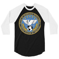 Osi Office Of Scientific Intelligence Six Million 3/4 Sleeve Shirt | Artistshot