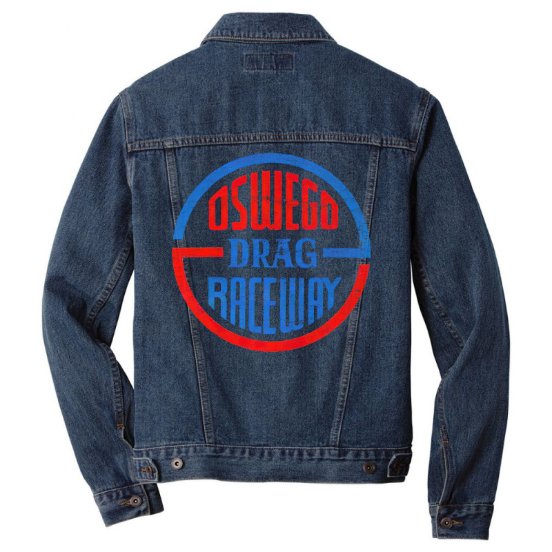 Oswego Drag Raceway Men Denim Jacket | Artistshot