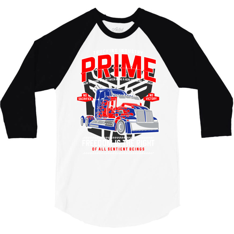 Optimus Prime 3/4 Sleeve Shirt | Artistshot