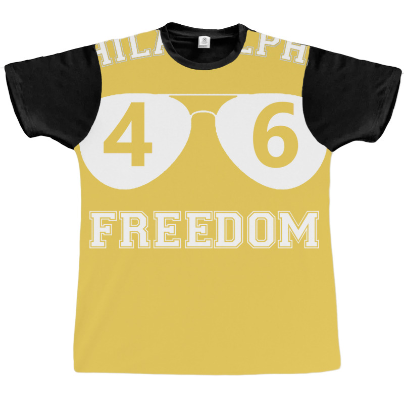 Philadelphia Freedom   Biden 46 Graphic T-shirt | Artistshot