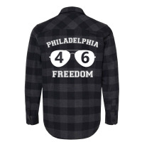 Philadelphia Freedom   Biden 46 Flannel Shirt | Artistshot