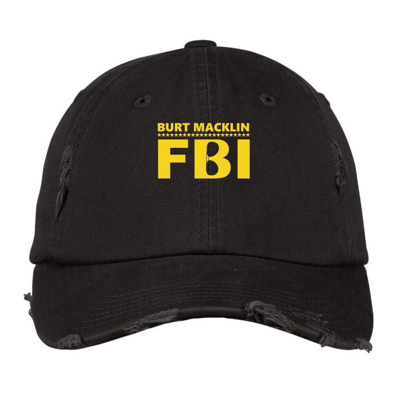 Parks And Recreation Burt Macklin Fbi Vintage Cap by rudjaktjardw | Artistshot