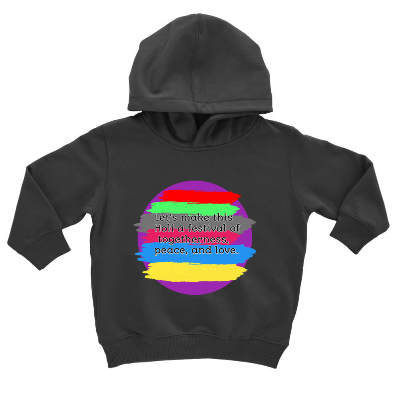 Holi Festival Toddler Hoodie | Artistshot