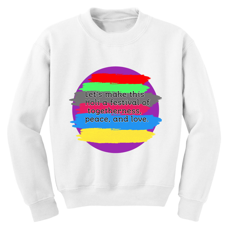 Holi Festival Youth Sweatshirt | Artistshot