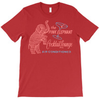 Pink Elephant Cocktail Lounge T-shirt | Artistshot