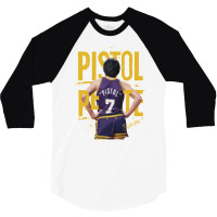 Pistol Pete Maravich 3/4 Sleeve Shirt | Artistshot