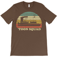 Pontoon Boat Toon Squad Vintage Retro T-shirt | Artistshot