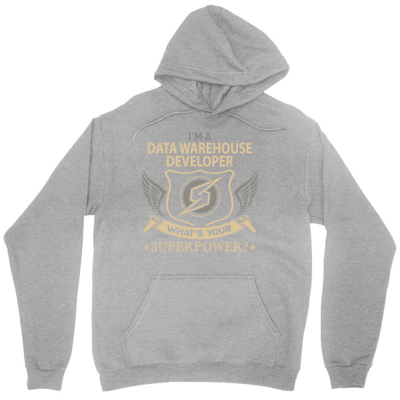 Data Warehouse Developer T  Superpower Gift Item T Unisex Hoodie | Artistshot