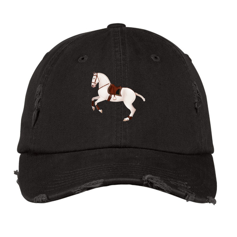 Baroque Andalusian Horse Equine Rampaige Vintage Cap | Artistshot