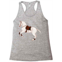 Baroque Andalusian Horse Equine Rampaige Racerback Tank | Artistshot