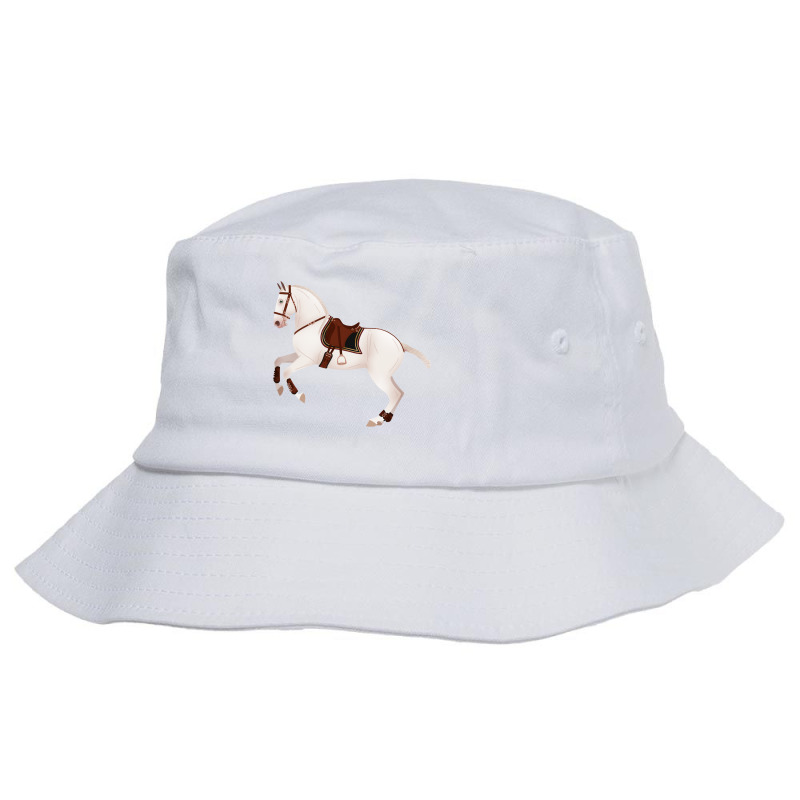 Baroque Andalusian Horse Equine Rampaige Bucket Hat | Artistshot