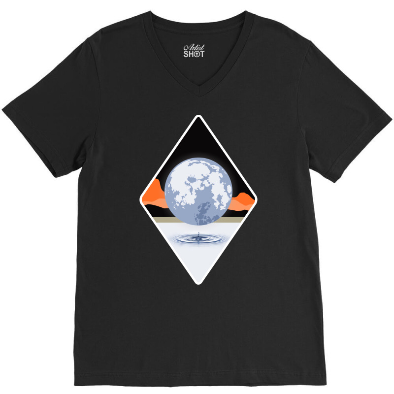 Birth Of The Earth Aesthetic V-neck Tee | Artistshot