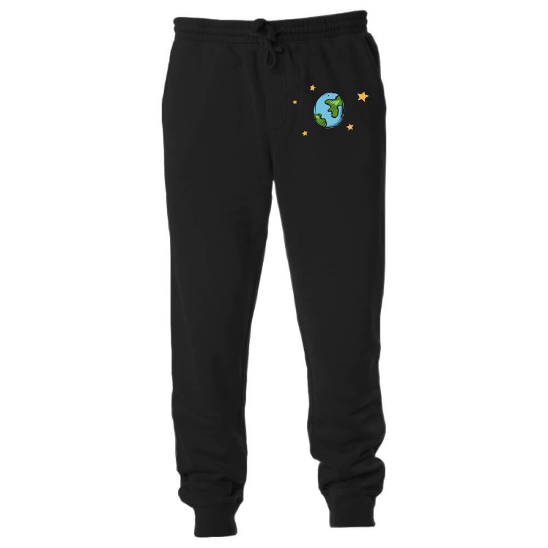 Earth Cartoon Blue Unisex Jogger by howedatooruu | Artistshot