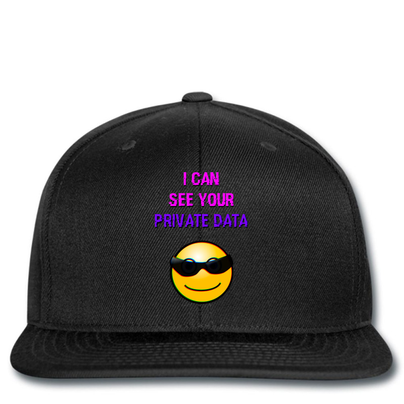 I Can See Your Private Data Boy Printed hat by nytoftwomisoc | Artistshot