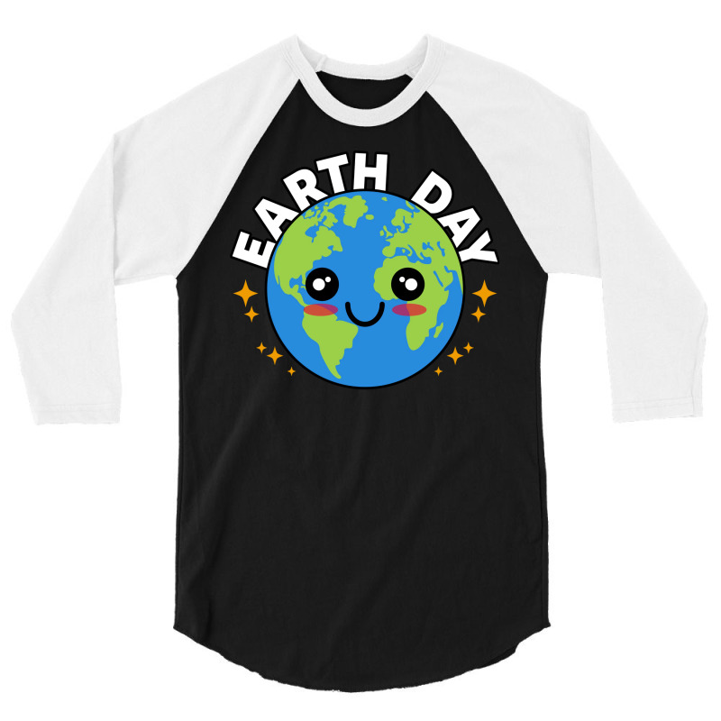 Earth Day Hipster 3/4 Sleeve Shirt by howedatooruu | Artistshot