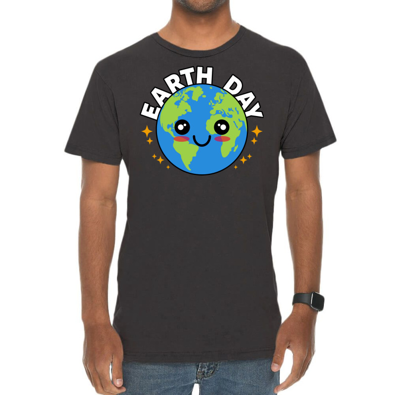 Earth Day Hipster Vintage T-Shirt by howedatooruu | Artistshot