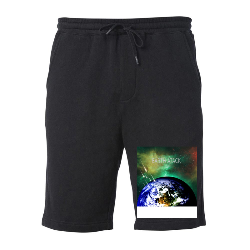 Earth Attack Nature Fleece Short by shammevigan4 | Artistshot