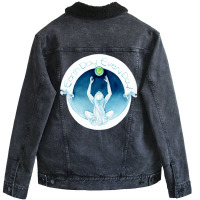 Earth Day Every Day Blue Unisex Sherpa-lined Denim Jacket | Artistshot