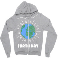 Earth Day Humor Love Zipper Hoodie | Artistshot