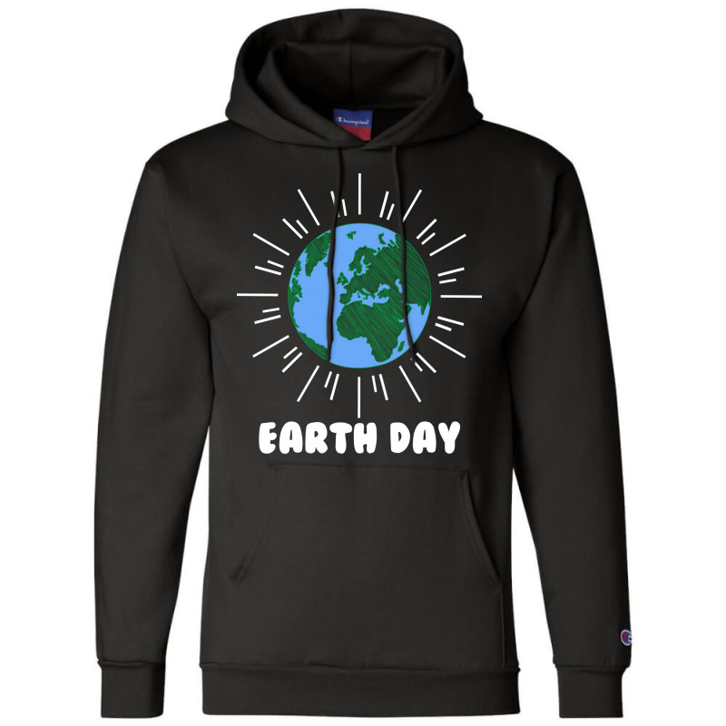 Earth Day Humor Love Champion Hoodie by azawadfedinx | Artistshot