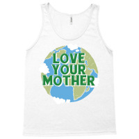 Earth Day Music Blue Hipster Tank Top | Artistshot