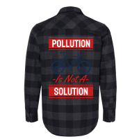 Earth Day No More Pollution Flannel Shirt | Artistshot