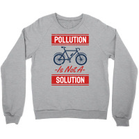 Earth Day No More Pollution Crewneck Sweatshirt | Artistshot