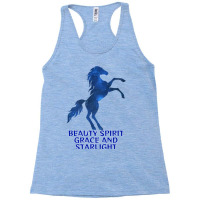 Midnight Sapphire Blue Starry Night Sky Milky Way Racerback Tank | Artistshot