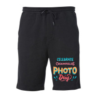 Edm Creamfields Photo Day Stars Fleece Short | Artistshot