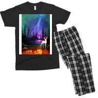 Melting Earth Nostalgia Men's T-shirt Pajama Set | Artistshot