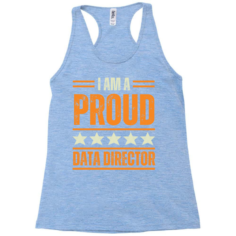 Proud Data Director Music Racerback Tank by lhedideuricp | Artistshot