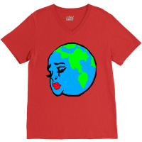 Mother Earth Aesthetic Boy V-neck Tee | Artistshot