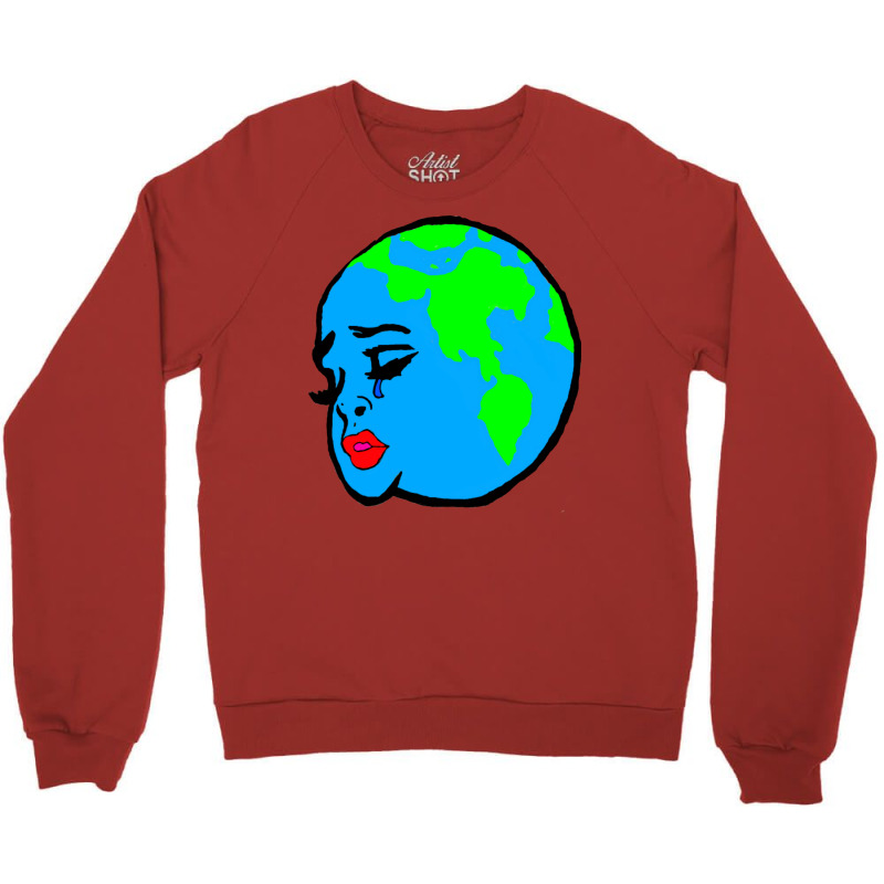 Mother Earth Aesthetic Boy Crewneck Sweatshirt by qiyamtorlesp | Artistshot