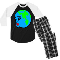 Mother Earth Aesthetic Boy Men's 3/4 Sleeve Pajama Set | Artistshot