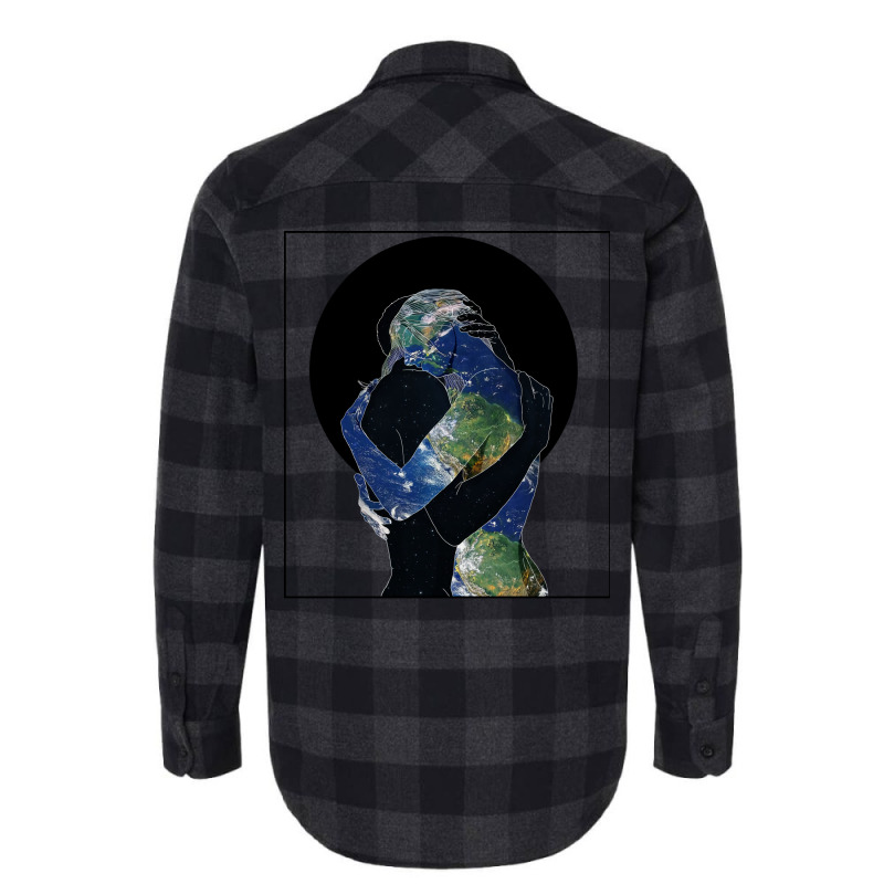 Gea And Urano Girl Flannel Shirt | Artistshot