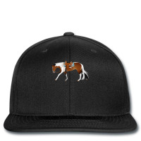 Tobiano Western Pleasure Horse Equine Rampaige Cut Printed Hat | Artistshot