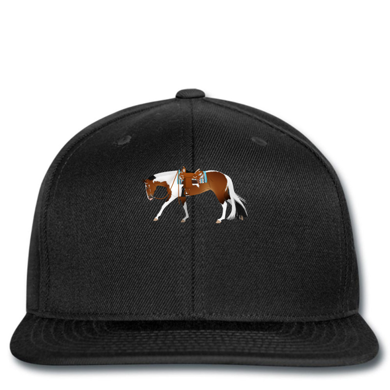 Tobiano Western Pleasure Horse Equine Rampaige Cut Printed hat by mnoodincicr | Artistshot