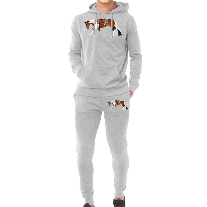 Tobiano Western Pleasure Horse Equine Rampaige Cut Hoodie & Jogger set by mnoodincicr | Artistshot