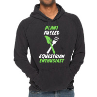 Plant Fueled Equestrian Nature Vintage Hoodie | Artistshot