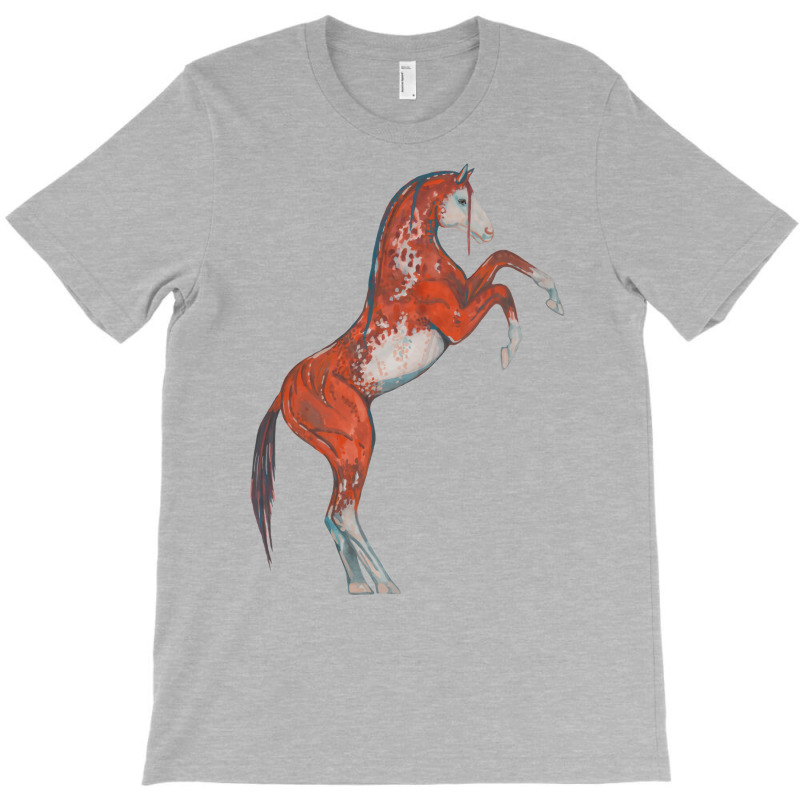 Paint Red Horse Love Aesthetic T-Shirt by seakolaasseh | Artistshot