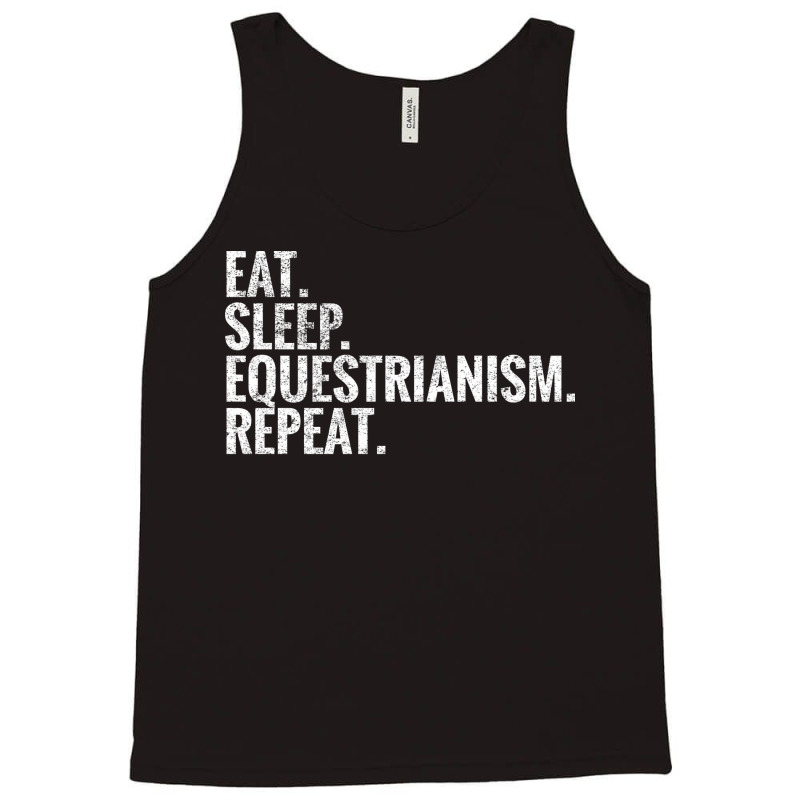 Eat Sleep Equestrianism Repeat Summer Tank Top by peemotchalwe4 | Artistshot