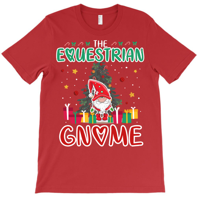 The Equestrian Gnome Xmas Tree Group Christmas Mat T-Shirt by lodenbuduanf | Artistshot