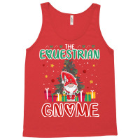 The Equestrian Gnome Xmas Tree Group Christmas Mat Tank Top | Artistshot