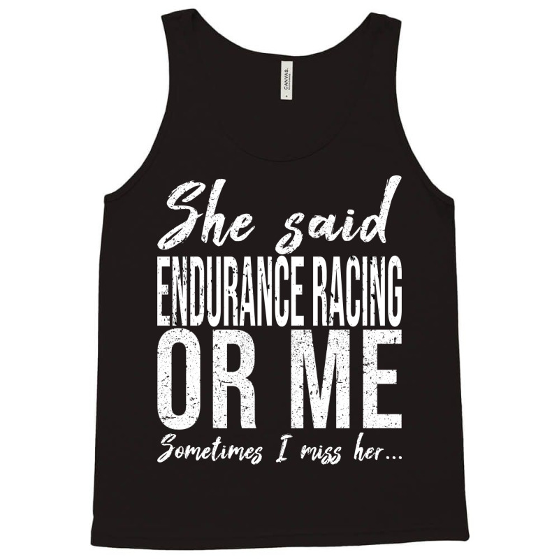 Endurance Racing Funny Gift Idea Yellow Tank Top by wsletiguuri | Artistshot