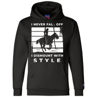 Equestrian Gallop Horse Gift For Horseman And Hors Champion Hoodie | Artistshot