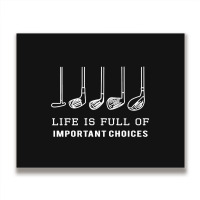 Life Is Golf Metal Print Horizontal | Artistshot