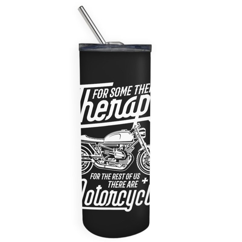 Rider Therapy Skinny Tumbler | Artistshot