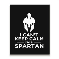 I'am Spartan Metal Print Vertical | Artistshot