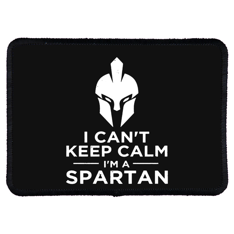 I'am Spartan Rectangle Patch | Artistshot