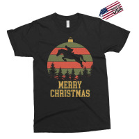 Merry Christmas Dressage Equestrian Xmas Tree Yell Exclusive T-shirt | Artistshot